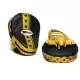 TWINS CURVED FOCUS MITTS - Gold star