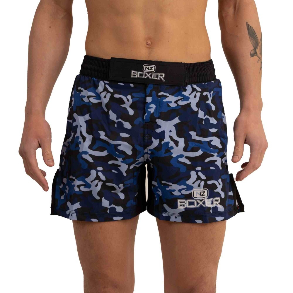 NZ Boxer MMA Shorts - Blue