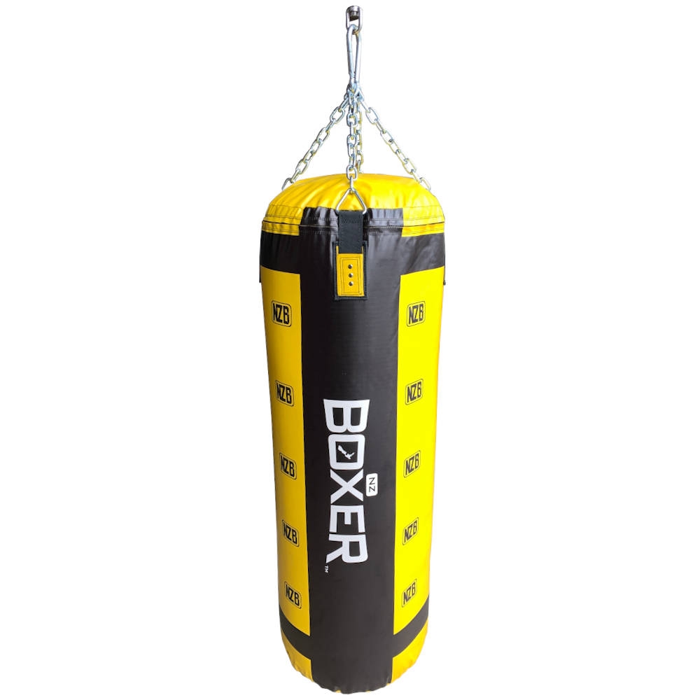 Reclame Oranje nood NZ BOXER NZs TOP BRAND FOR SERIOUS FIGHT AND FIGHT FITNESS GEAR NZ BOXER  LARGE PUNCH BAG-