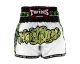 Twins White Skull Shorts