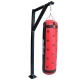 FLOOR MOUNTED BAG HANGER