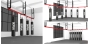 NZ Boxer Sliding Bag Rack