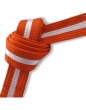 Orange Karate Belt (White Stripe)