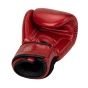 FAIRTEX RED METALLIC GLOVES
