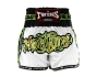 Twins White Skull Shorts